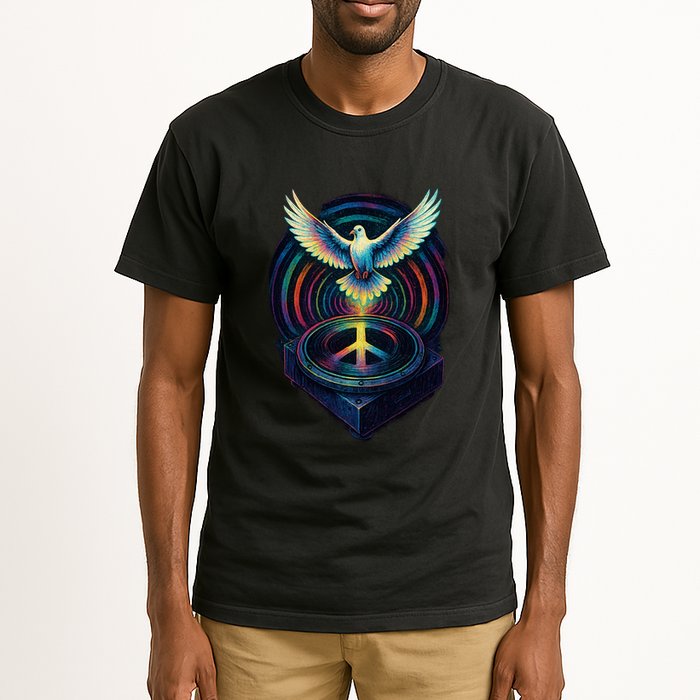 Peaceful Turntable Vibes Tall T-Shirt