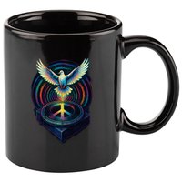 Peaceful Turntable Vibes 11oz C Handle Ceramic Mug