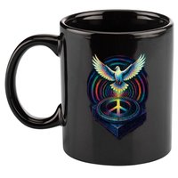 Peaceful Turntable Vibes 11oz C Handle Ceramic Mug