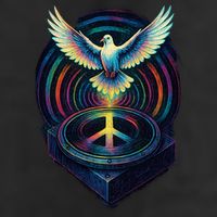 Peaceful Turntable Vibes 11oz C Handle Ceramic Mug