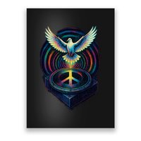 Peaceful Turntable Vibes Poster