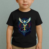 Peaceful Turntable Vibes Toddler T-Shirt