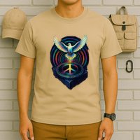 Peaceful Turntable Vibes T-Shirt