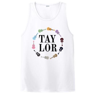 Personalized Taylor Vintage Birthday Girl Design PosiCharge Competitor Tank