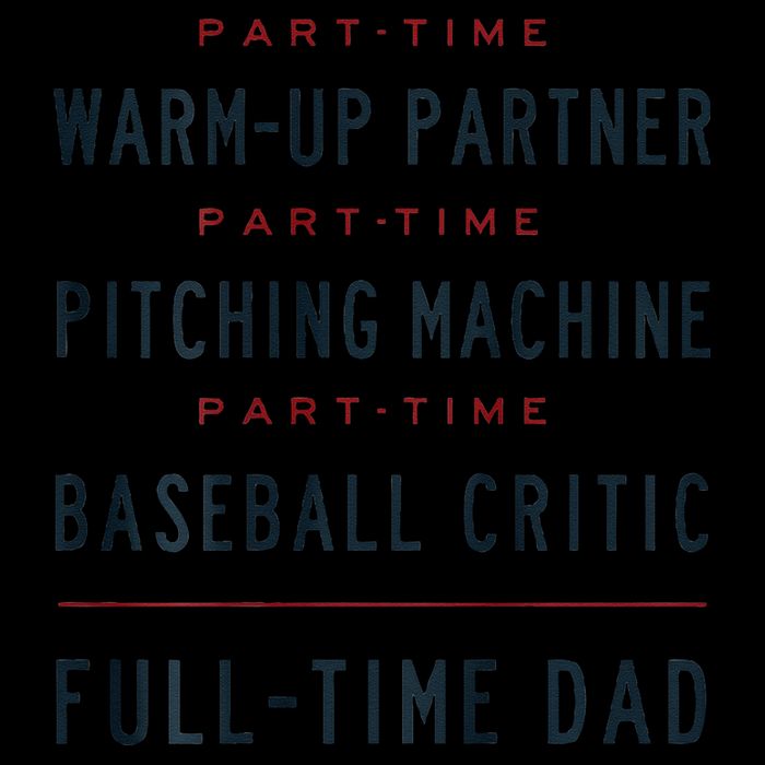 Part Time Warm Up Partner Pitching Baseball Full Time Dad Mug