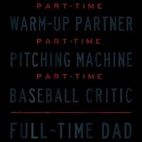 Part Time Warm Up Partner Pitching Baseball Full Time Dad 16oz Travel Tumbler