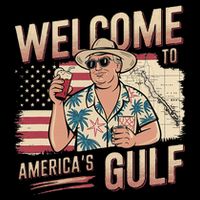 President Trump Welcome To AmericaS Gulf Mexico Vacation Doggie Tank