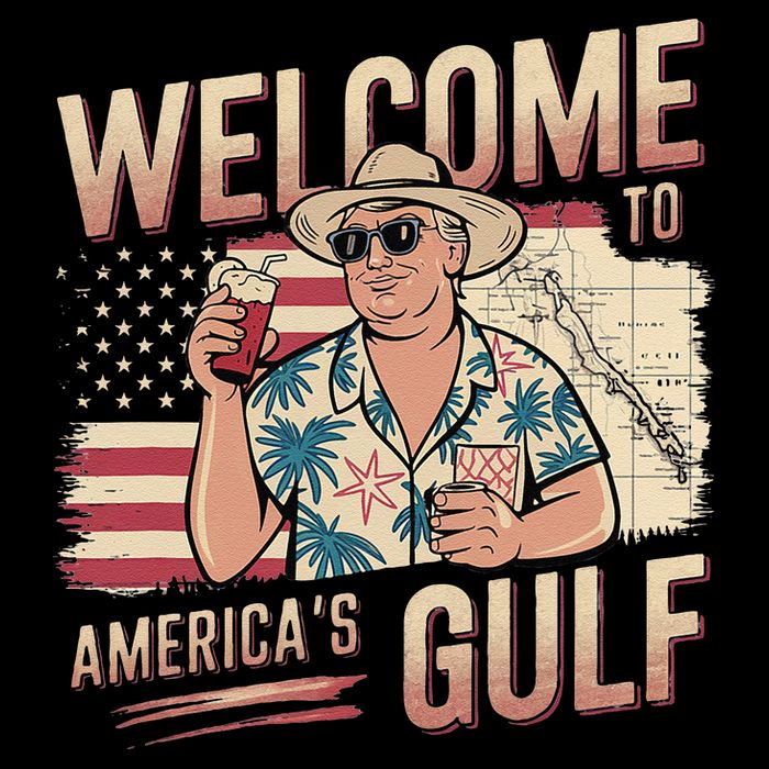 President Trump Welcome To AmericaS Gulf Mexico Vacation Doggie Tank