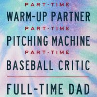 Part Time Warm Up Partner Pitching Baseball Full Time Dad Legacy Tie Dye Trucker Hat