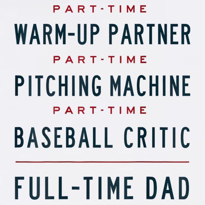 Part Time Warm Up Partner Pitching Baseball Full Time Dad Bucket Hat