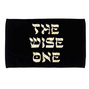 Passover The Wise One Funny Pesach Gift Microfiber Hand Towel