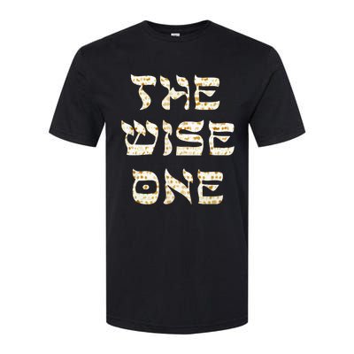 Passover The Wise One Funny Pesach Gift Softstyle CVC T-Shirt