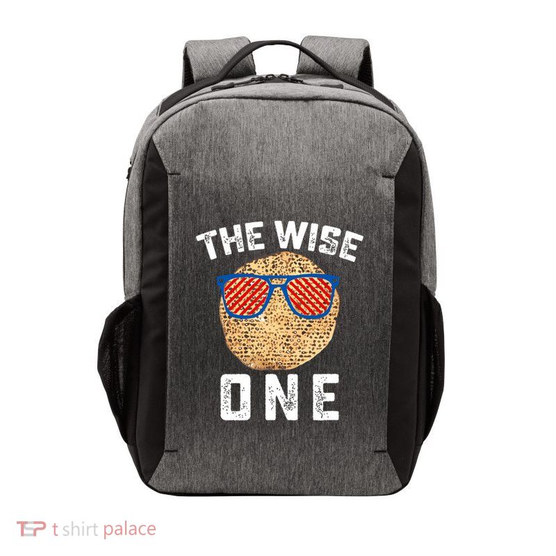 Passover The Wise One Jewish Pesach Funny Matzo Jew Holiday Vector Backpack