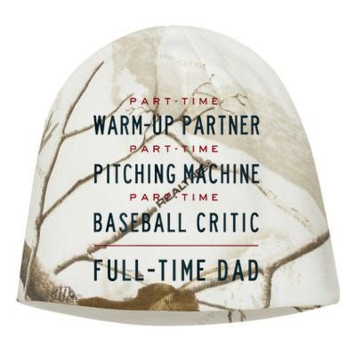 Part Time Warm Up Partner Pitching Baseball Kati - Camo Knit Beanie