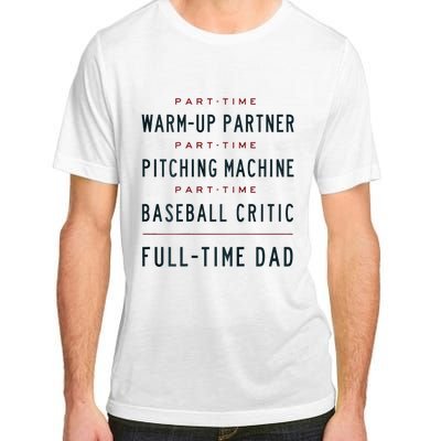 Part Time Warm Up Partner Pitching Baseball Adult ChromaSoft Performance T-Shirt