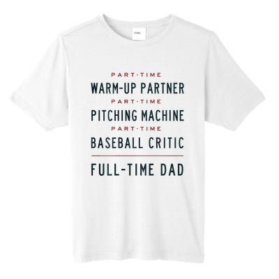 Part Time Warm Up Partner Pitching Baseball Tall Fusion ChromaSoft Performance T-Shirt