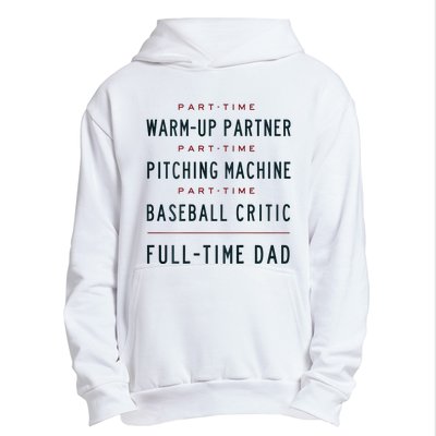 Part Time Warm Up Partner Pitching Baseball Urban Pullover Hoodie