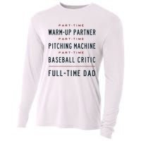 Part Time Warm Up Partner Pitching Baseball Cooling Performance Long Sleeve Crew