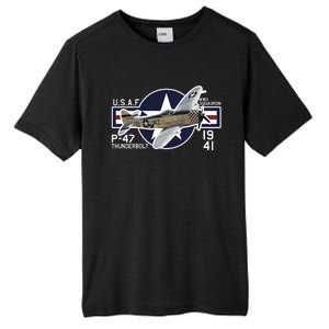 P47 Thunderbolt Ww2 Tall Fusion ChromaSoft Performance T-Shirt