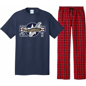 P47 Thunderbolt Ww2 Pajama Set