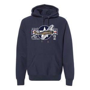 P47 Thunderbolt Ww2 Premium Hoodie