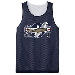 P47 Thunderbolt Ww2 Mesh Reversible Basketball Jersey Tank