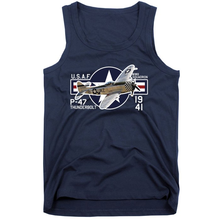 P47 Thunderbolt Ww2 Tank Top