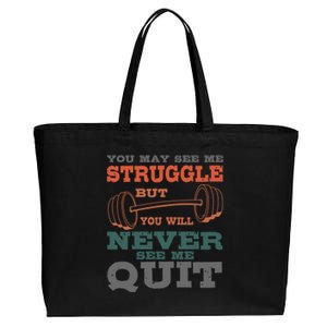 Personal Trainer Workout Coach Gym Instructor Fitness Meaningful Gift Cotton Canvas Jumbo Tote