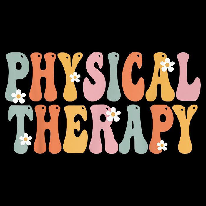 Physical Therapy Week Groovy Appreciation Day For Women Work Backpack