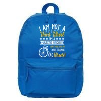 Professional Third Wheel Unicycle Dating Humor Sarcasm Gift 16 in Basic Backpack
