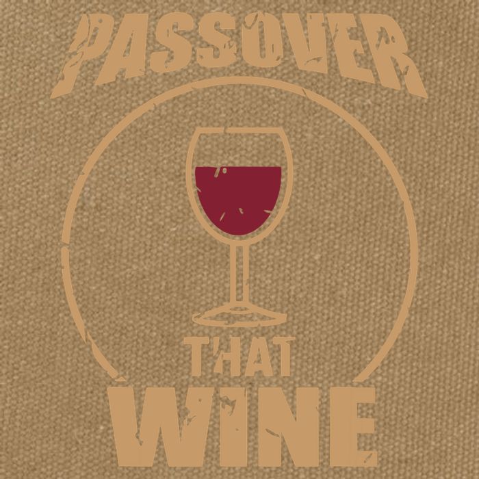 Passover That Wine Funny Pesach Jewish Holiday Cotton Canvas Backpack