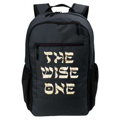 Passover The Wise One Funny Pesach Gift Daily Commute Backpack