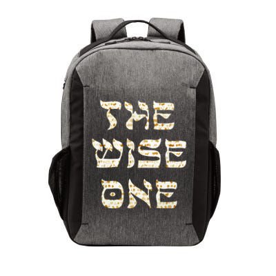 Passover The Wise One Funny Pesach Gift Vector Backpack