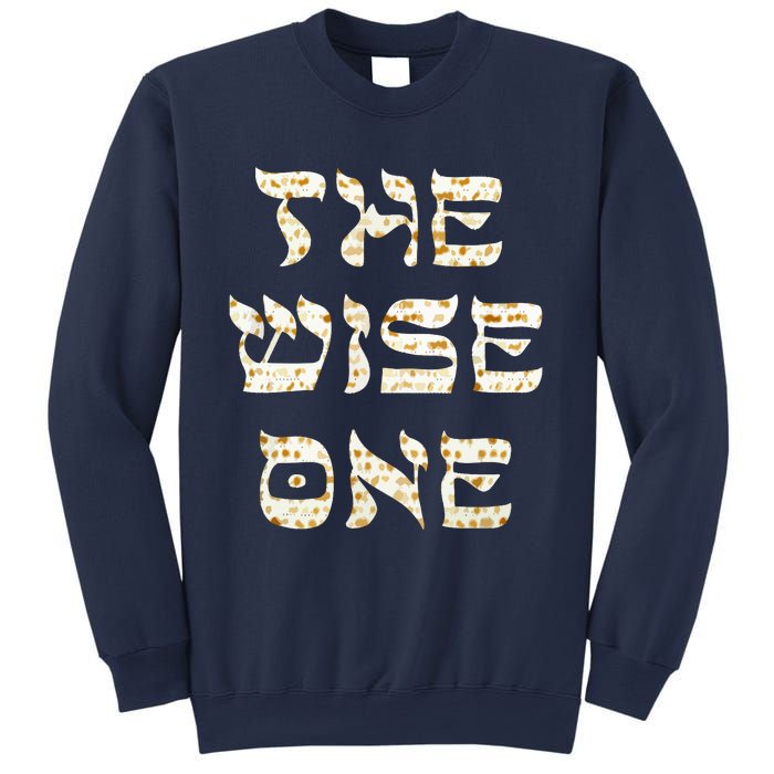 Passover The Wise One Funny Pesach Gift Sweatshirt