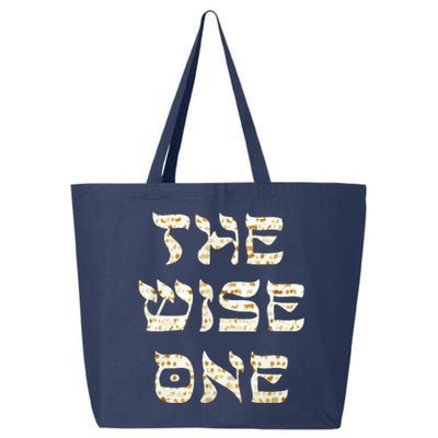 Passover The Wise One Funny Pesach Gift 25L Jumbo Tote