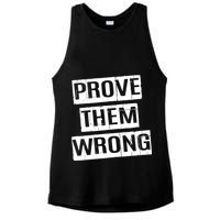 Prove Them Wrong Ladies PosiCharge Tri-Blend Wicking Tank