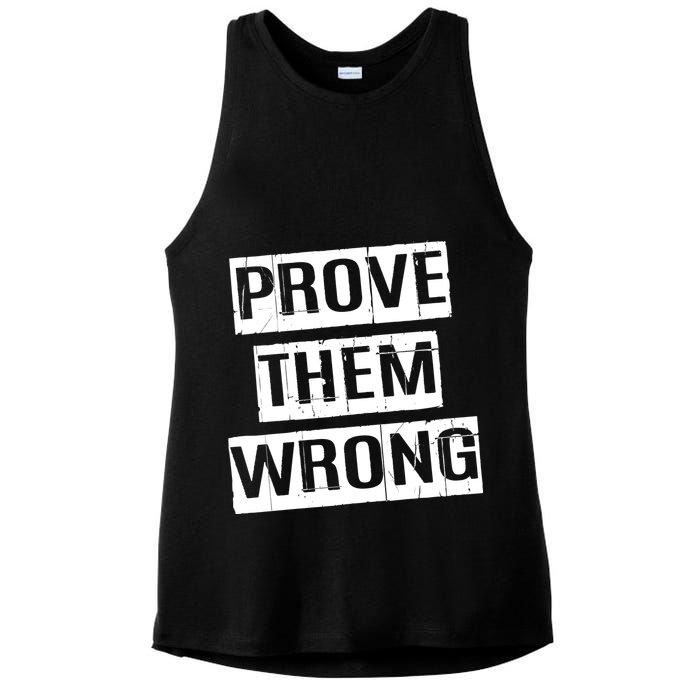 Prove Them Wrong Ladies PosiCharge Tri-Blend Wicking Tank