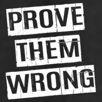 Prove Them Wrong 7 Panel Mesh Trucker Snapback Hat
