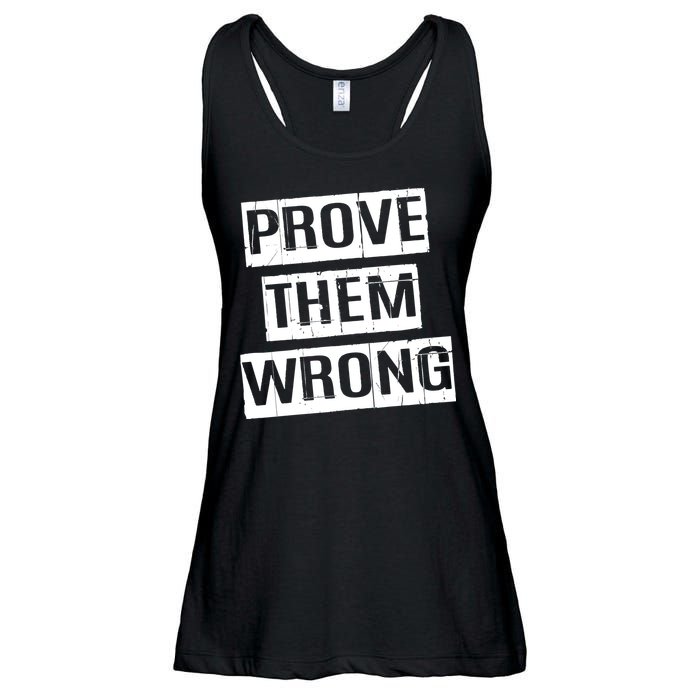 Prove Them Wrong Ladies Essential Flowy Tank