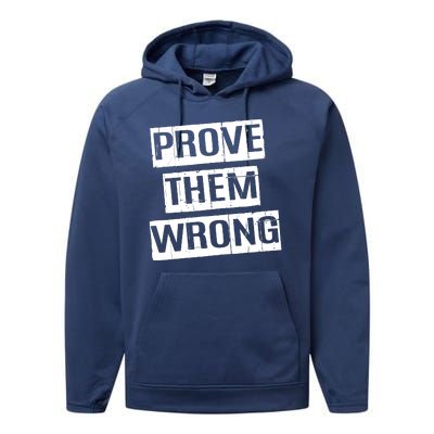 Prove Them Wrong Performance Fleece Hoodie