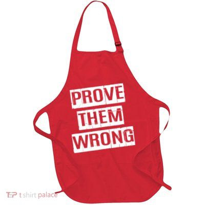 Prove Them Wrong Full-Length Apron With Pockets