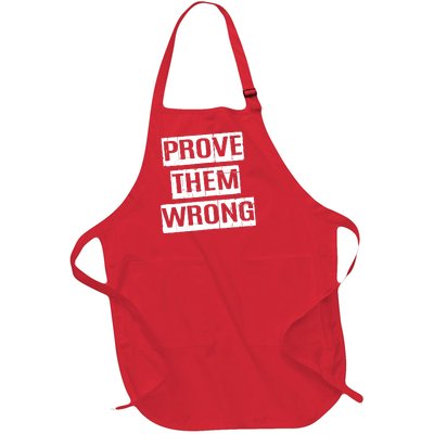 Prove Them Wrong Full-Length Apron With Pockets