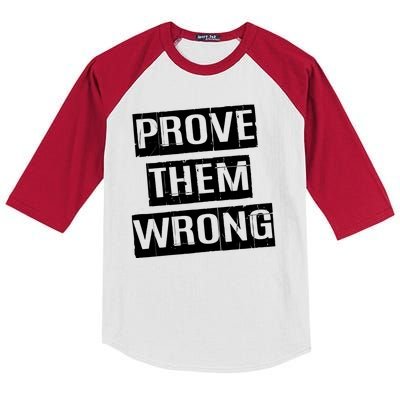 Prove Them Wrong Kids Colorblock Raglan Jersey