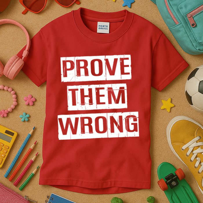 Prove Them Wrong Kids T-Shirt