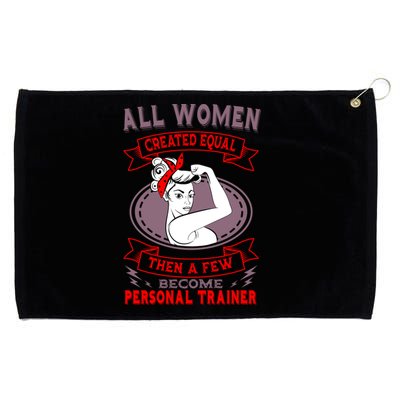 Personal Trainer Workout Coach Instructor Fitness Gift Grommeted Golf Towel