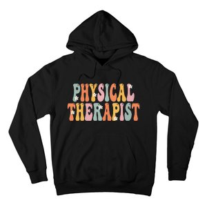 Physical Therapist Week Groovy Appreciation Day Hoodie