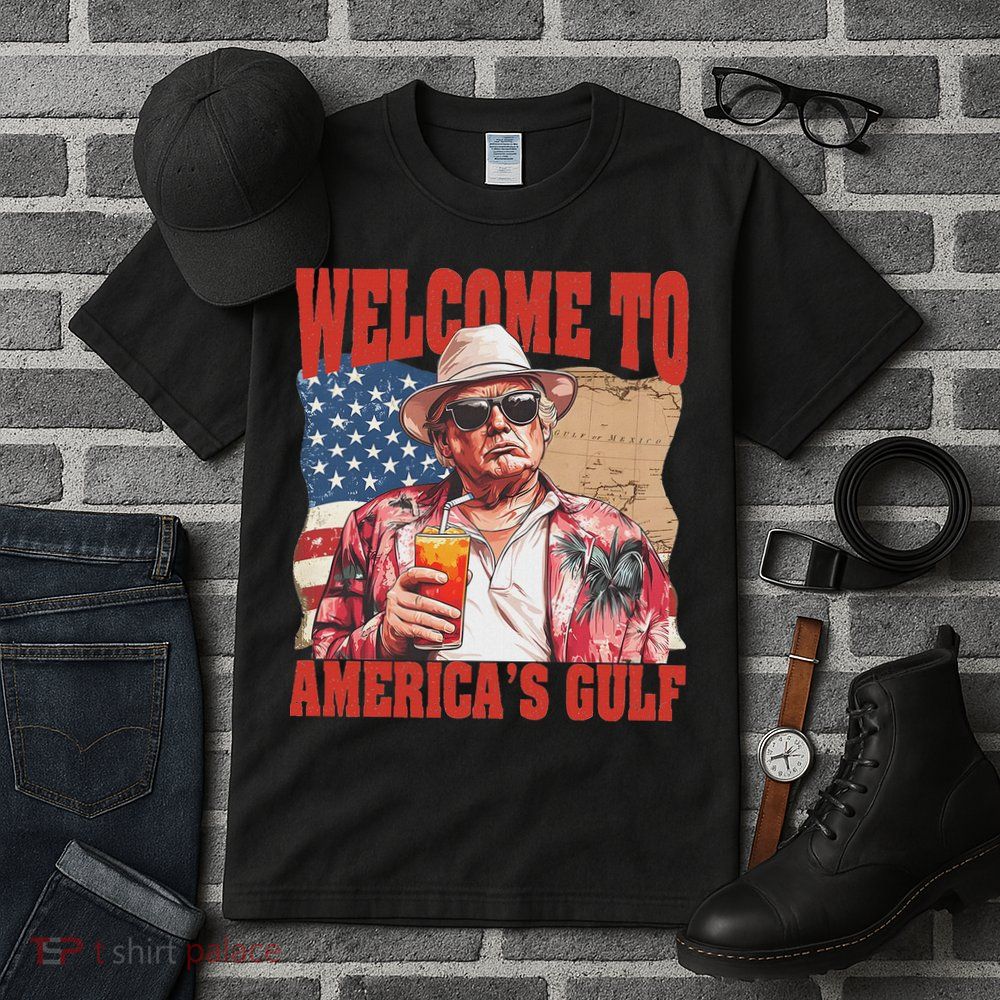 President Trump Welcome To AmericaS Gulf Mexico Tall T-Shirt