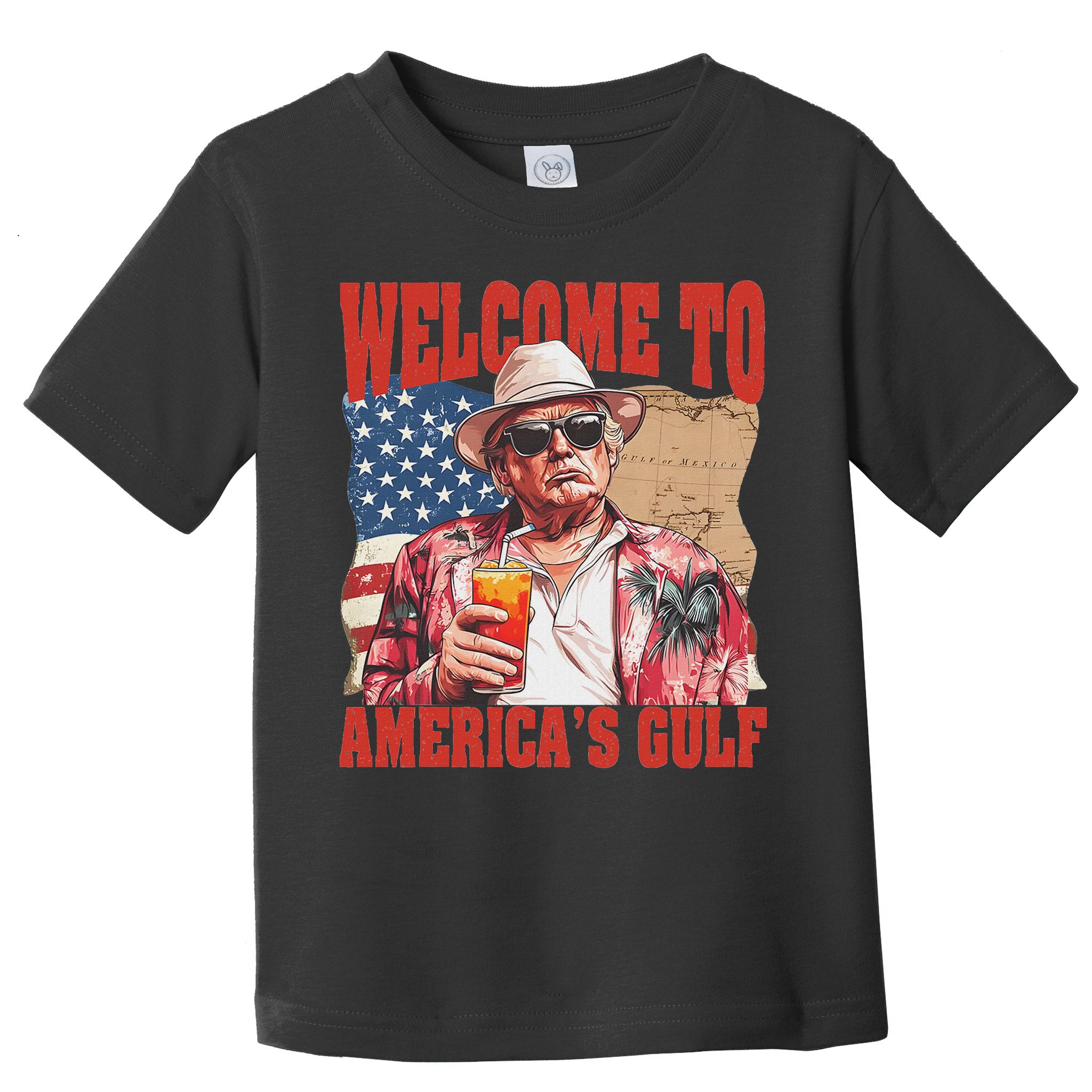 President Trump Welcome To AmericaS Gulf Mexico Toddler T-Shirt