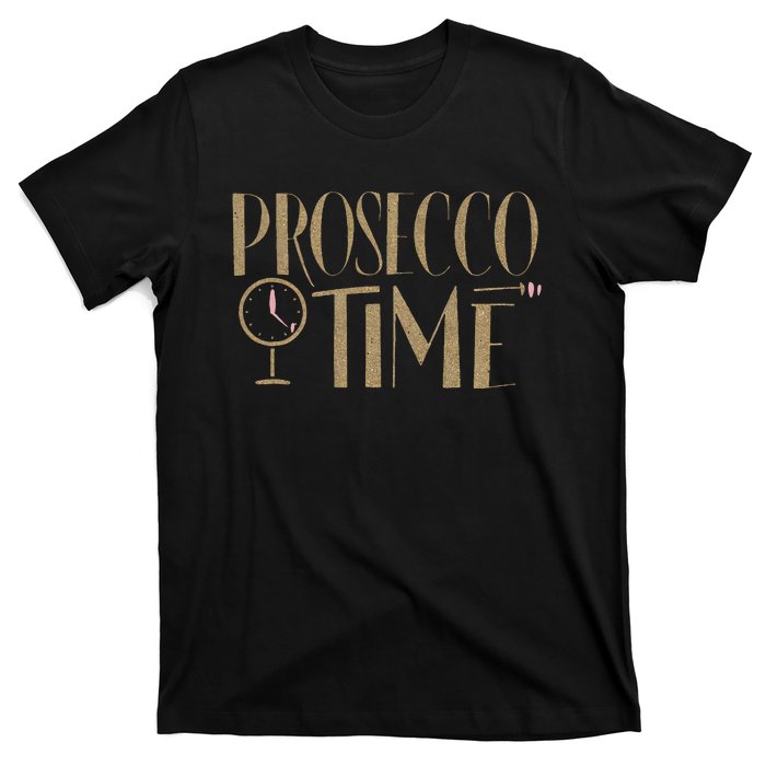 Prosecco Time Wo Parties Girl Night Out Cocktail Party T-Shirt