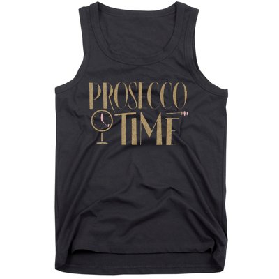 Prosecco Time Wo Parties Girl Night Out Cocktail Party Tank Top